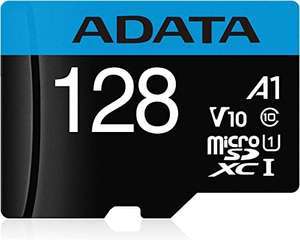 Mercado Libre: Tarjeta de memoria Adata AUSDX128GUICL10A1-RA1 Premier con adaptador SD 128GB