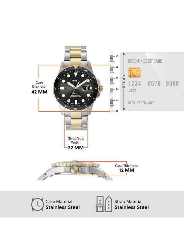 Amazon: Fossil Reloj Fb - 01 para Caballero