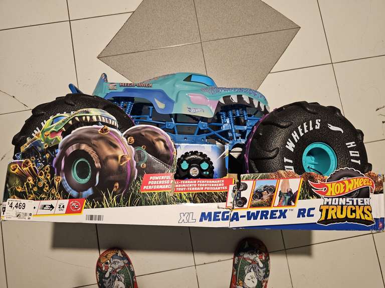 Walmart: Mega wrex Hot wheels - cdmx