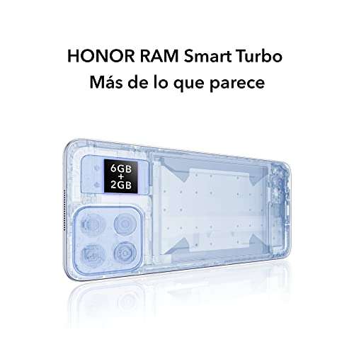 Amazon: Celular HONOR X8 de 6,7", 6 RAM + 128 GB, Cámara Cuádruple de 64 MP