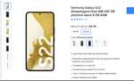 Mercado Libre: Samsung S22 256GB SnapDragon + Garantia Extendida 1 Año (AMEX)