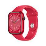Amazon: Apple Watch Series 8 (GPS + Cellular) Smartwatch con Caja de Aluminio (Product) Red de 45 mm