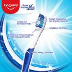 Amazon: Colgate Cepillo Dental Triple Acción Blancura Medio (2 PZAS)