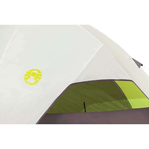 Amazon: Coleman Steel Creek Fast Pitch Dome Tent with Screen Room, 6-Person, White, 10' x 9' 20