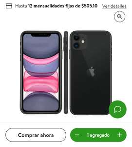 Bodega Aurrera: iPhone 11 de 64 GB Reacondicionado (pagando con BBVA)
