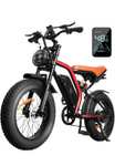 Amazon: HONEYWHALE K6 Moto Bicicleta electrica de montaña de 7 velocidades