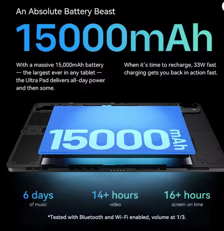 ALLDOCUBE Ultra Pad 13'' 2.8K 144Hz a solo $6118 en AliExpress