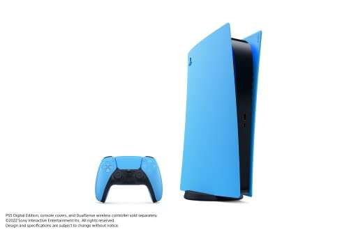 Amazon: Cubiertas para la consola PlayStation 5 edición digital – Starlight Blue