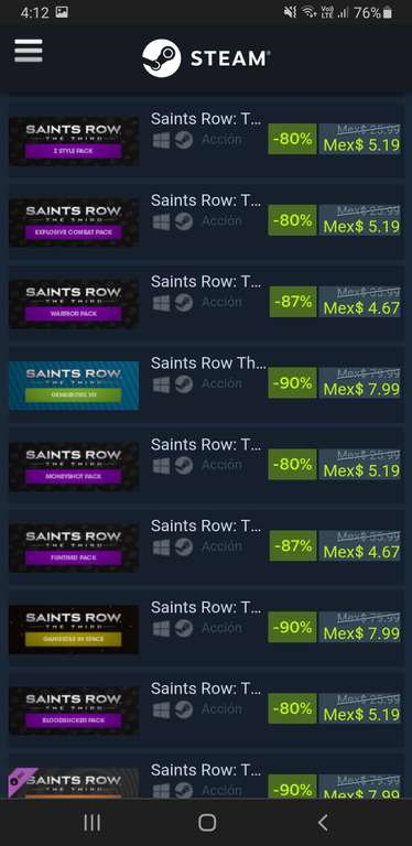 Steam: SAINTS ROW ULTIMATE FRANCHISE PACK