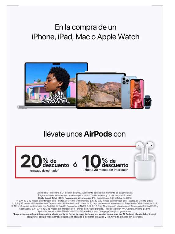 iShop Mixup: Macbook Air M1 a $19,499, iPad Air 5ta gen 10% de descuento y mas