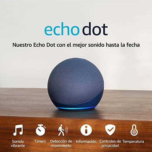 Amazon: Echo Dot 5ta generación ($574 pagando en Oxxo con HOTLANA23)