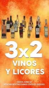 La Comer y Fresko: Temporada Naranja 2022: 3 x 2 en vinos y licores
