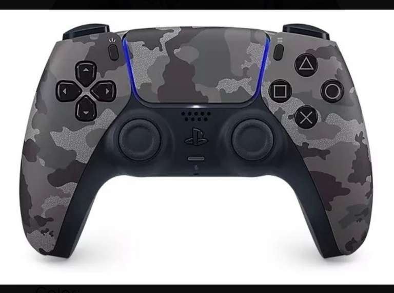 Mercado Libre: Control joystick inalámbrico Sony PlayStation DualSense CFI-ZCT1 gray camouflage