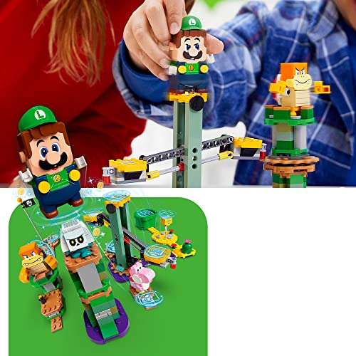 Amazon: LEGO Kit de construcción Super Mario 71387 Recorrido Inicial: Aventuras con Luigi (281 Piezas) OpciónAmazonde