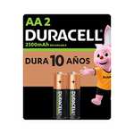 Amazon: Duracell AA Recargable (x2 pzas) | envío gratis con Prime