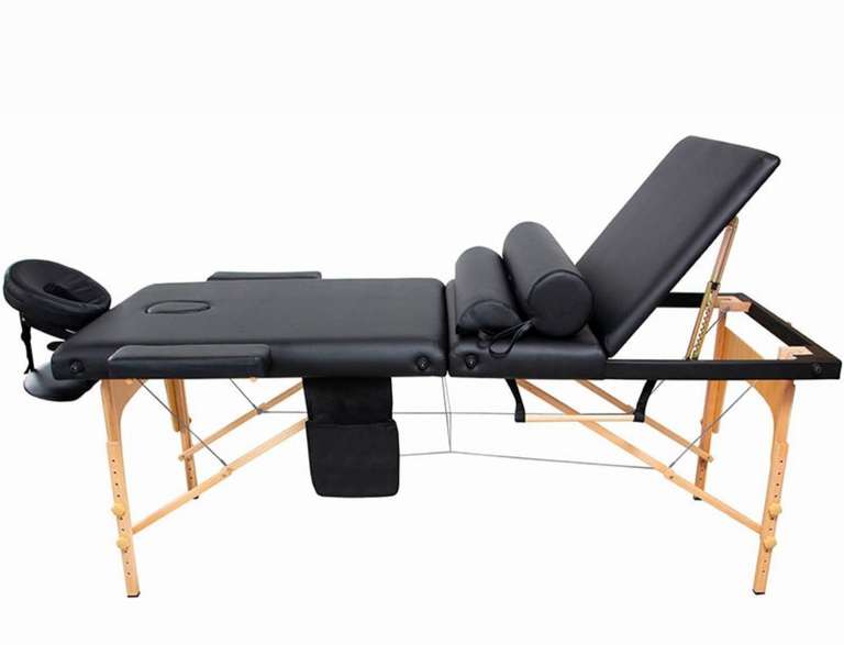 ClaroShop: Cama de masaje premium casilla SPA portátil reclinable
