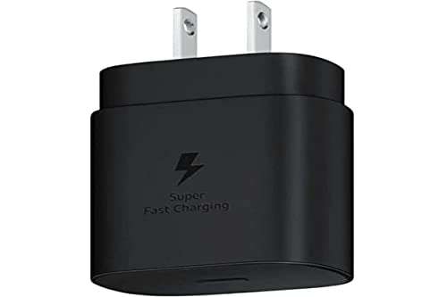 Amazon: CARGADOR DE PARED SAMSUNG PUERTO USB- C NEGRO 25W