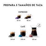 Amazon: Cafetera Vertuo Next, con Espumador de leche, Color Dark Grey (Incluye obsequio de 12 cápsulas de café)