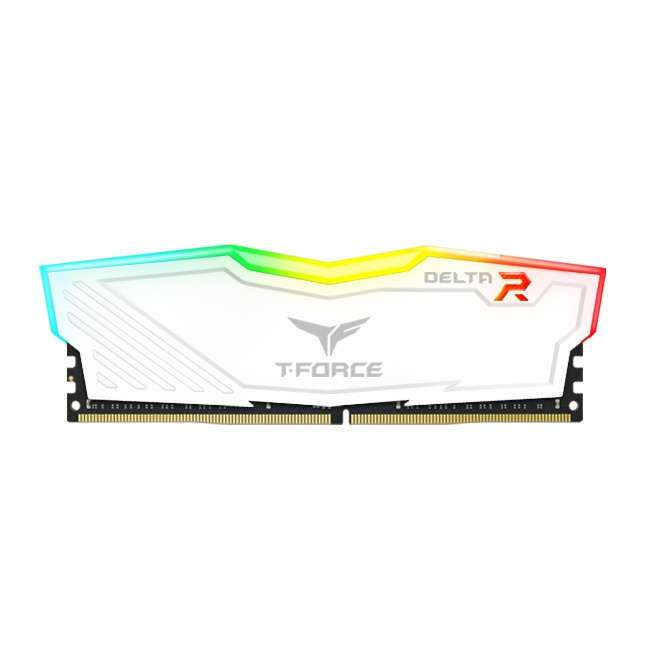 CyberPuerta: Memoria RAM Team Group T-Force Delta RGB DDR4, 3200MHz, 32GB (2 x 16GB) Non-ECC, CL16