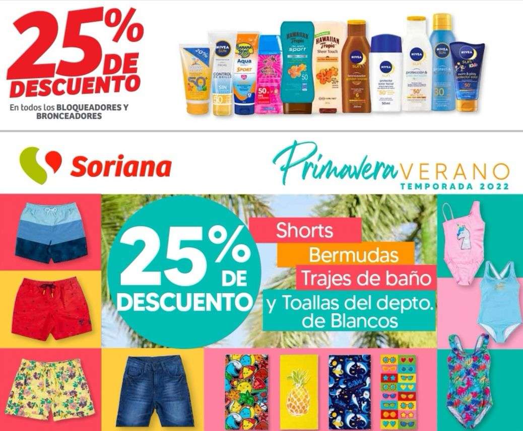 Traje de baño Soriana ofertas y precios | Ahorra Ya