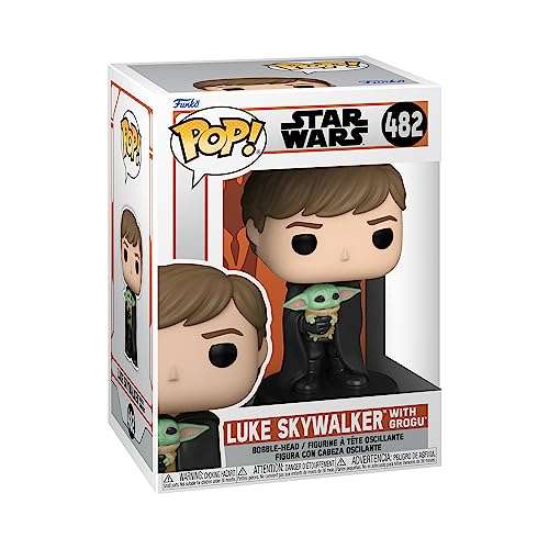 Amazon: Funko - ¡Papá! Star Wars: Mandalorian: Luke con un niño | envío gratis con Prime