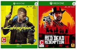 Amazon: Ambos juegos por el precio indicado Cyberpunk 2077 y Red Dead Redemption 2 para Xbox - (Leer descripción) | Pagando en efectivo
