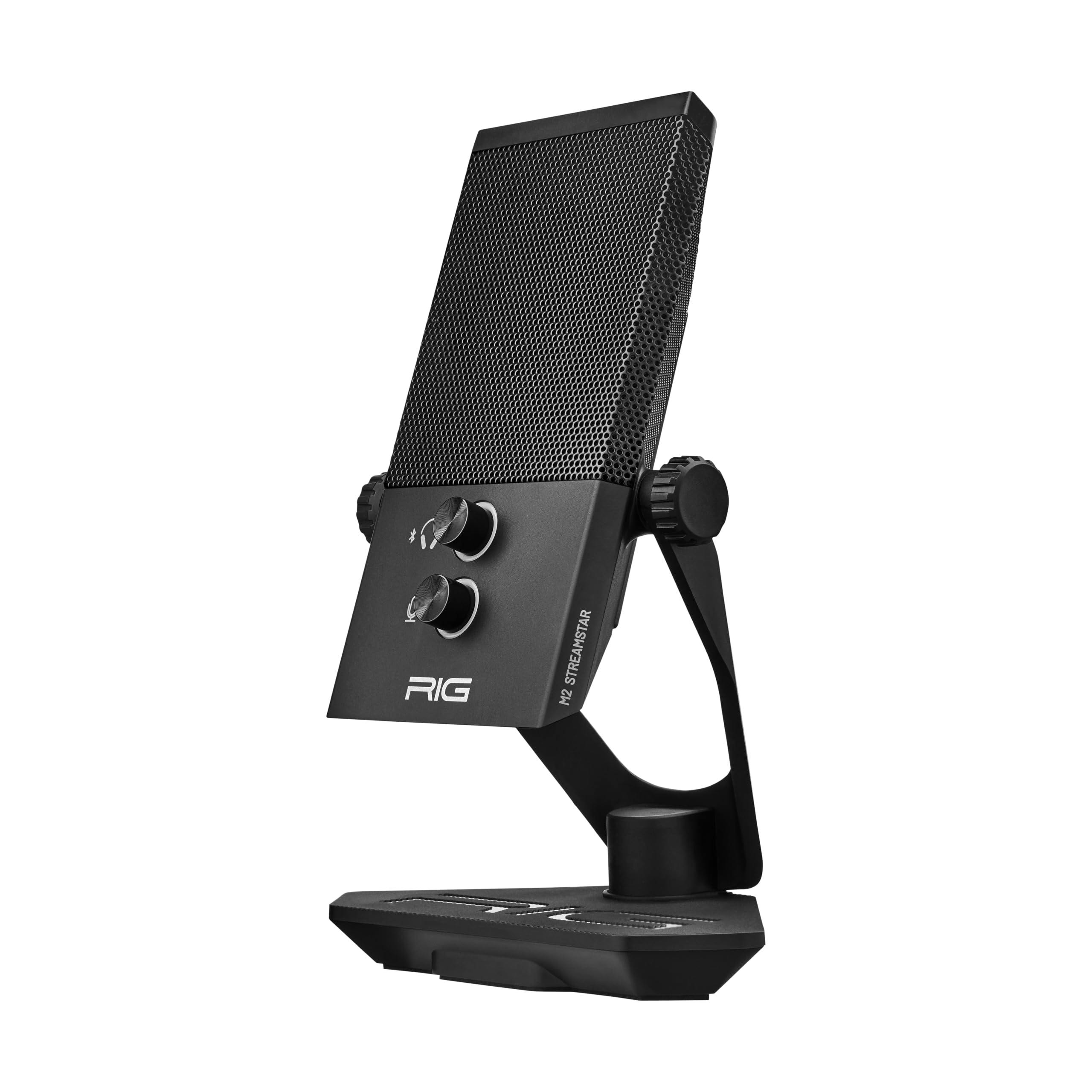 Amazon: RIG M2 STREAMSTAR Pro HD - Micrófono de transmisión USB con Cable con DAC de 24 bits y Bluetooth de Baja latencia aptX HD Audio