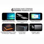 Amazon: Huawei Matebook D15 Ryzen 5700U 16GB+512, 15.6 pulgadas