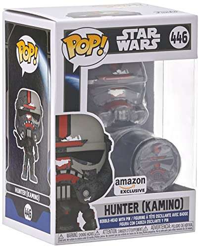 Amazon: Funko Pop and Pin! Star Wars: Bad Batch - Hunter (Kamino) Across The Galaxy, Amazon Exclusive
