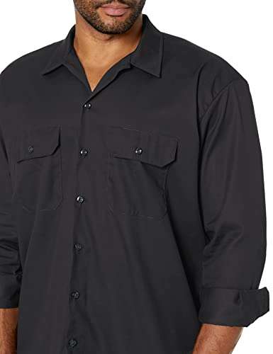 Amazon: Dickies, Camisa de manga larga para hombre, talla mediana.