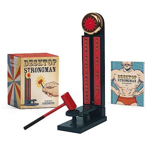 Amazon: Desktop Strongman: El juego de la feria en donde pruebas tu fuerza con un martillo, en version de escritorio