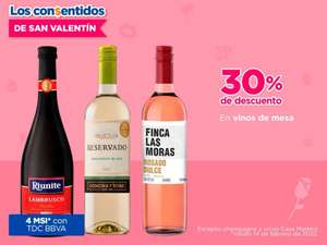 Chedraui: 30% de descuento en Vinos de Mesa (Excepto Champagne y Vinos Casa Madero)