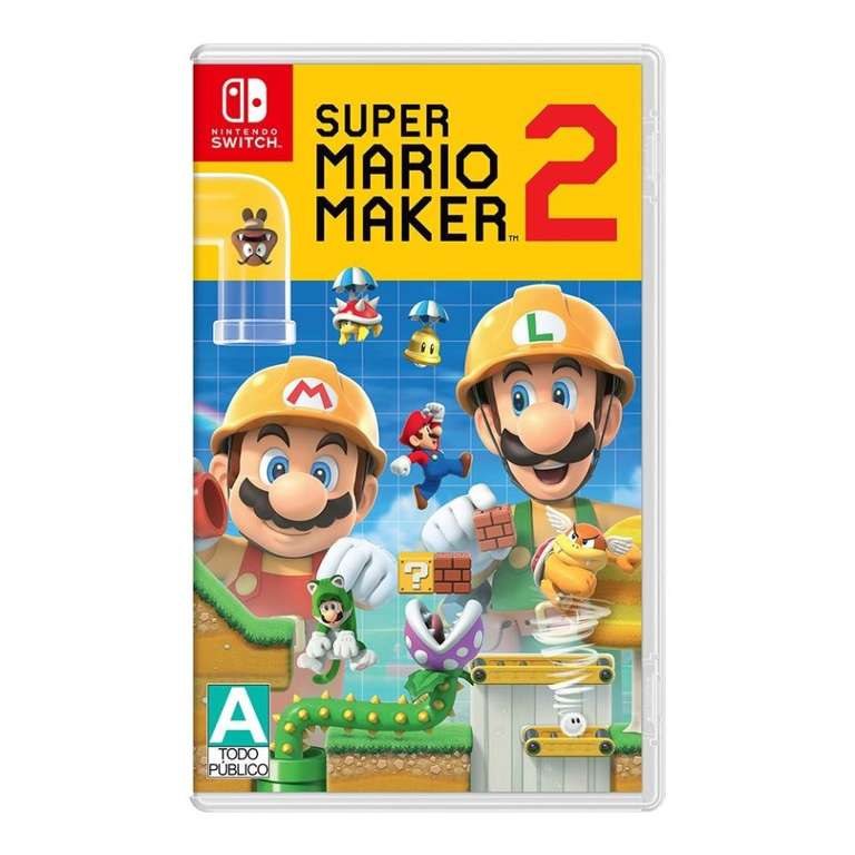 Bodega Aurrera: Super Mario Maker 2 Nintendo Switch Edicion Standard