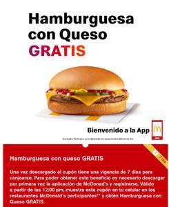 McDonald's: Hamburguesa chiquita para que recojas junto con el Mcfurro
