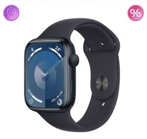 Costco: Apple Watch S9 (GPS) 45mm Caja de aluminio 12msi pagando con tarjeta Costco