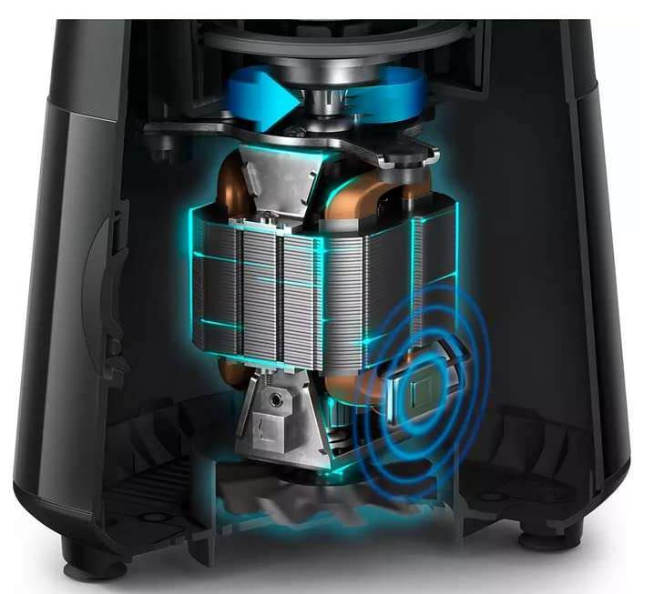 Amazon: Philips Potente Licuadora de 1200 Watts (1.6 HP) Vaso de Tritán capacidad 2L, 5 vel + Pulso. Mod. HR2240/91