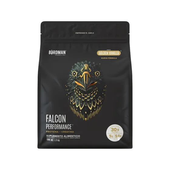 GNC: Falcon Performance Proteína Vegetal Birdman Vainilla 1.71 Kilogramos