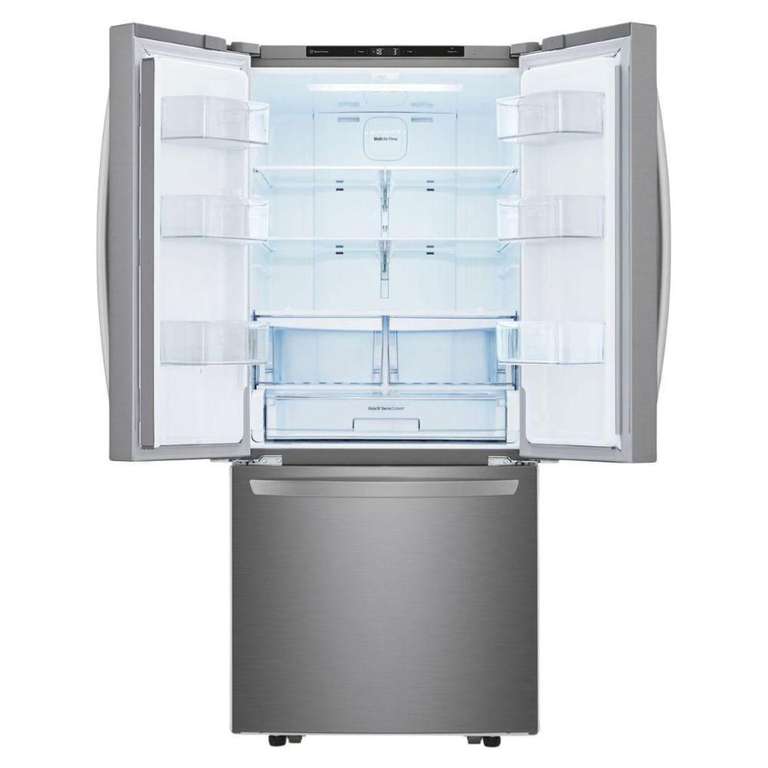 Elektra: Refrigerador LG 22 Pies French Door (con Banorte y BBVA a MSI)