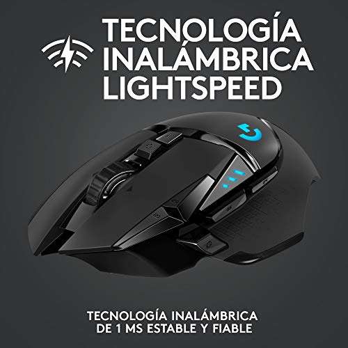 Amazon: mouse Logitech G502 Lightspeed INALÁMBRICO