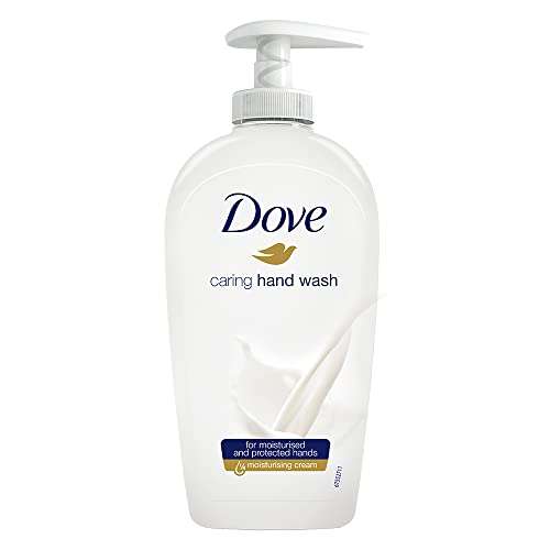 Amazon: Jabón líquido de manos Dove 220ml (Comprando 10 + Planea y Ahorra + Cupón del vendedor)
