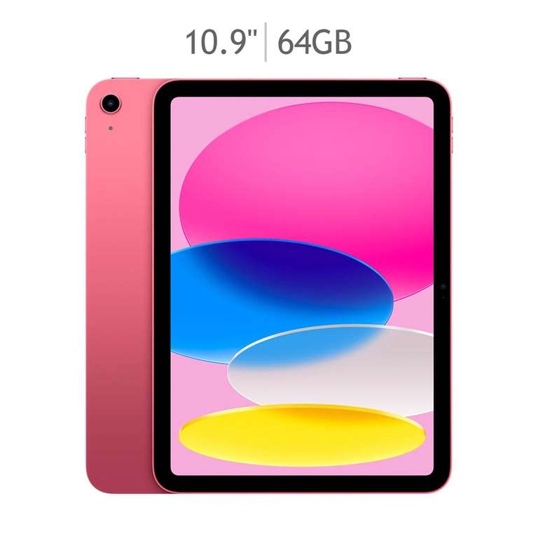 Costco: Apple iPad 10.9" Wifi 64 GB, 10ma Generación (con Banorte)
