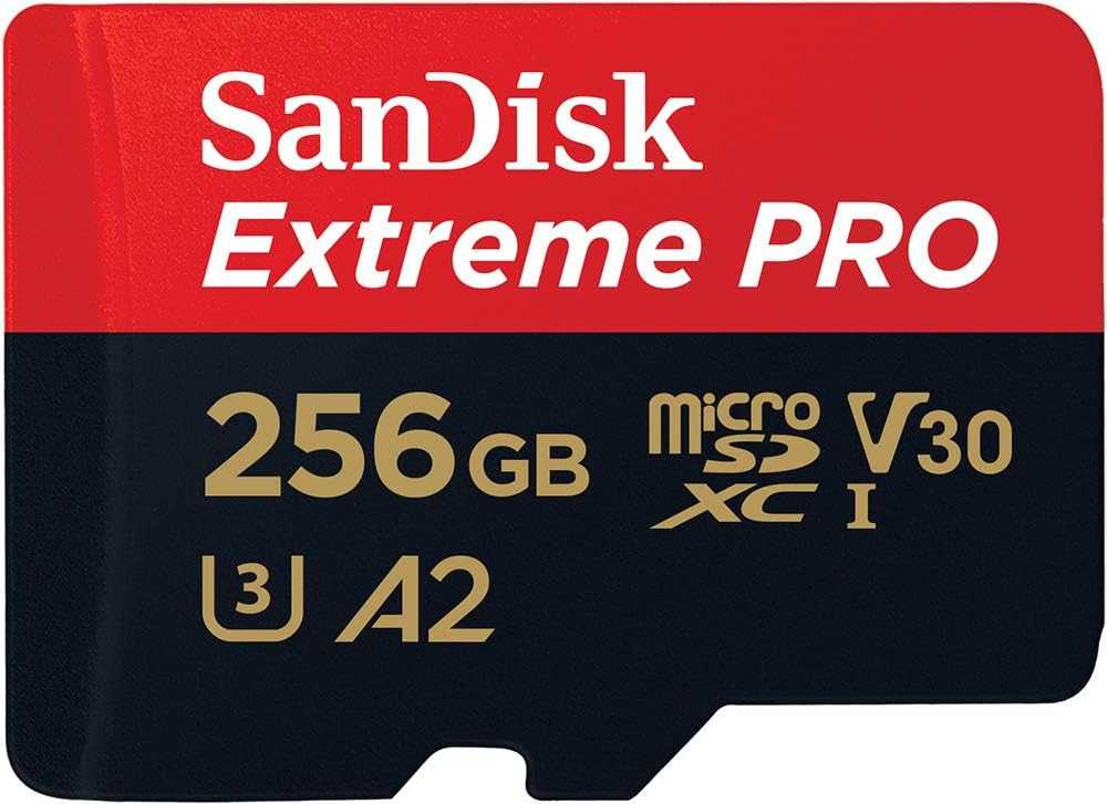 Amazon: SanDisk Tarjeta microSDXC Extreme Pro de 256 GB