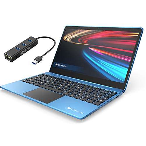Amazon: Gateway Ultra Slim Laptop, 14.1"IPS FHD, Intel Core i3, 4GB RAM, 128GB SSD, USB C, HDMI,precio bonificación tarjeta digital Banorte