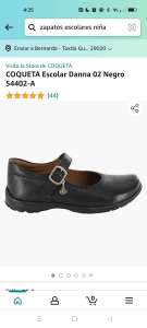 Amazon: Zapatos escolares coqueta solo talla 18