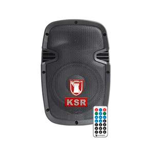 RadioShack Bafle Profesional KSR MSA-7908BTE / 8 pulgadas / 3200 W PMPO / Bluetooth / Negro (Recoger en tienda, algunas sucursales)