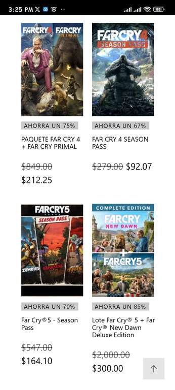 XBOX: Franquicia Far Cry hasta con 75% de descuento