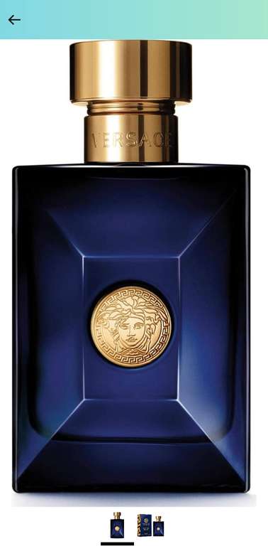 Amazon: Perfume versace Dylan blue EDT 100 ml para hombre