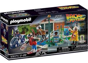 Amazon: Playmobil Back to The Future Part II Hoverboard Chase | Envío gratis con Prime