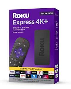 Amazon: ROKU Express 4K+ (Plus)