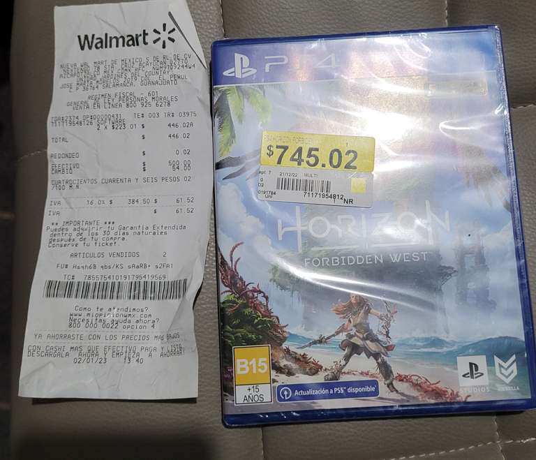 Walmart: Horizon Forbidden West PS4 en $223.01
